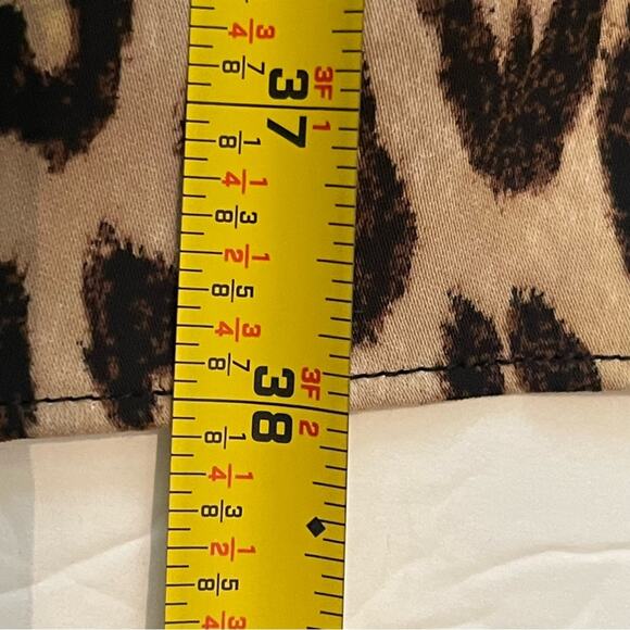 Chico’s Brown Tan Cheetah Print Party Date Night Dress NWOT Size 4 - Picture 12 of 13